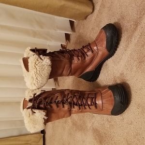 UGG Adirondack III Tall Chestnut Boots